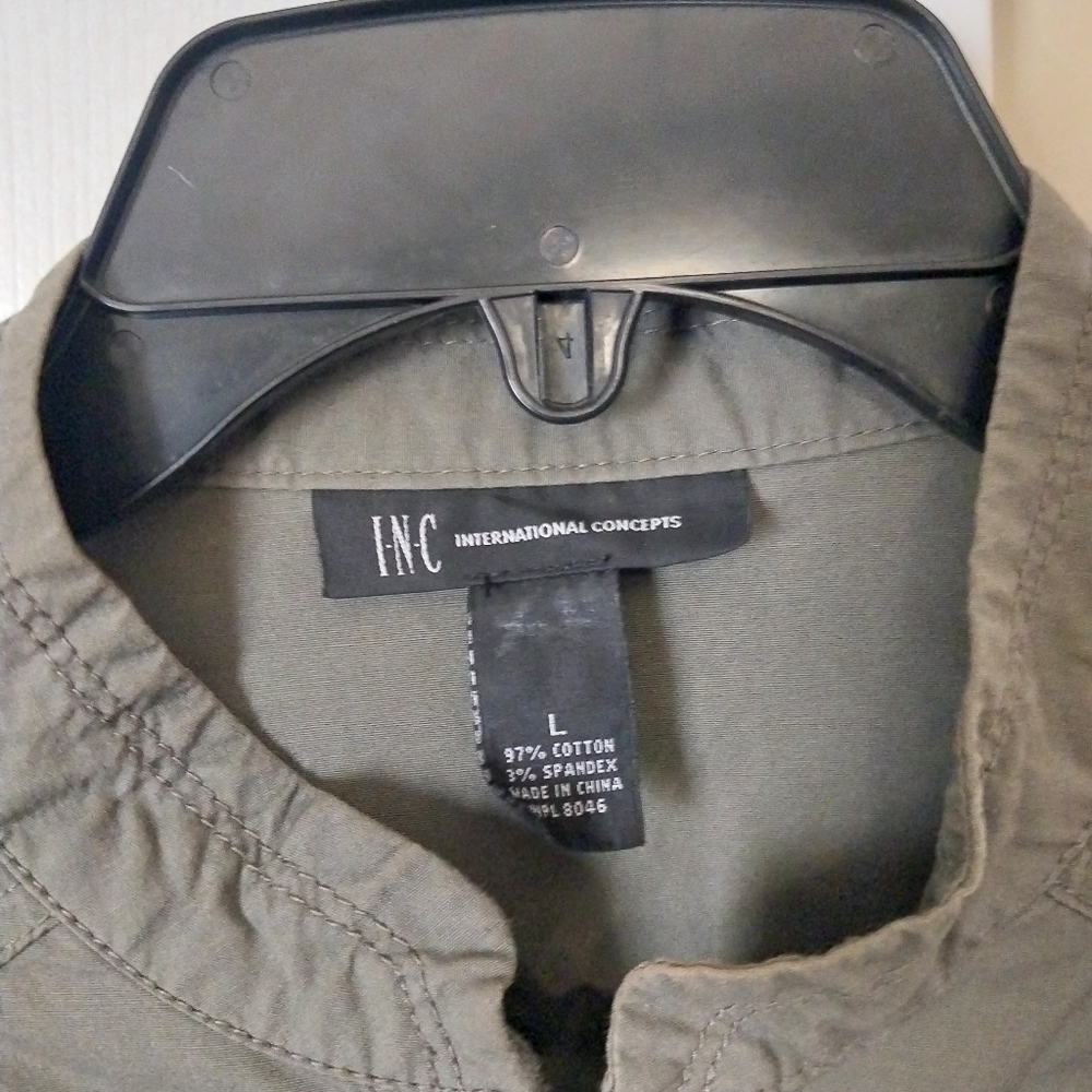 INC-Military Style Jacket - Picture 2 of 5